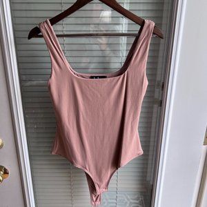 Got Some Sleek Moves Mauve Sleeveless Bodysuit